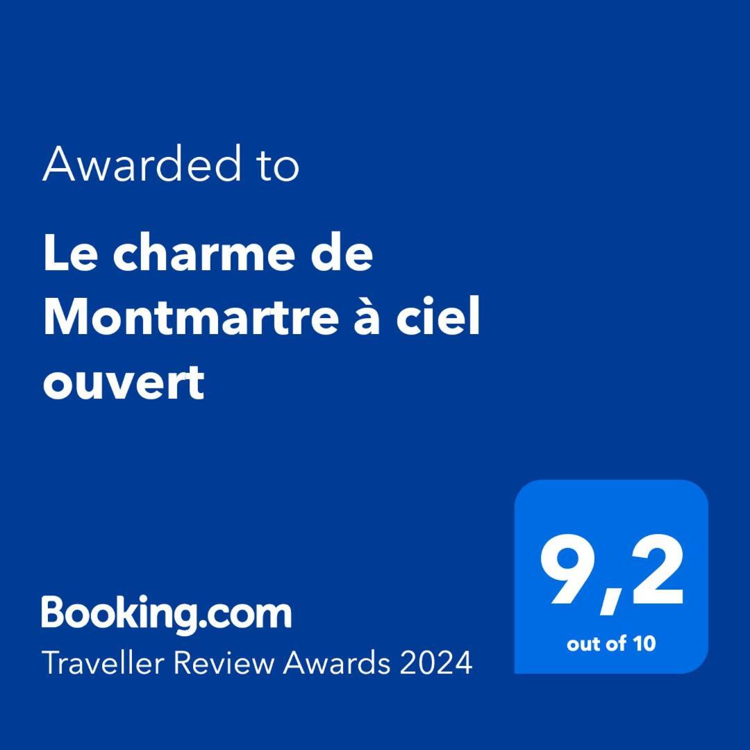 Le Charme De Montmartre A Ciel Ouvert Paris Luaran gambar